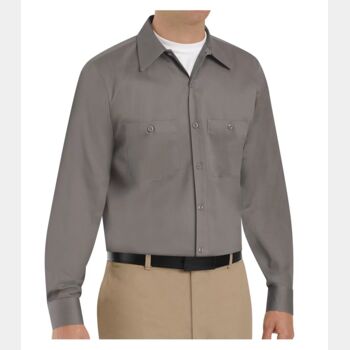 RED KAP® LONG SLEEVE WRINKLE RESISTANT COTTON SHIRT Thumbnail