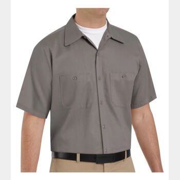 RED KAP® SHORT SLEEVE WRINKLE RESISTANT COTTON SHIRT Thumbnail