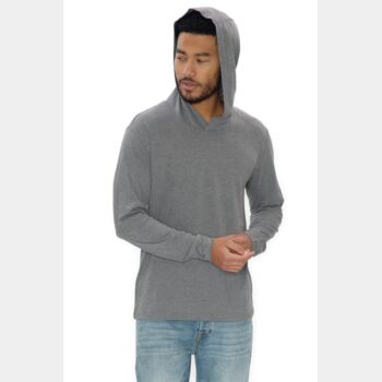 KOI® ELEMENT TRIBLEND LONG SLEEVE HOODED TEE Thumbnail