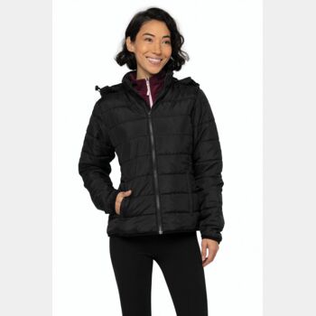 DRYFRAME® ESSENTIAL HOODED INSULATED LADIES' JACKET Thumbnail