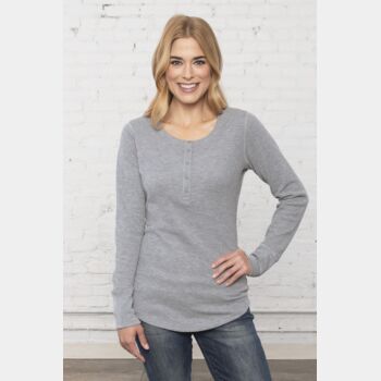 ATC™ ESACTIVE® VINTAGE THERMAL LONG SLEEVE LADIES' HENLEY Thumbnail