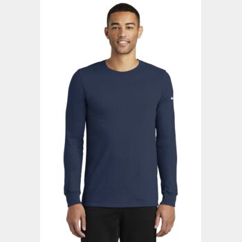 Nike Dri FIT Cotton/Poly Long Sleeve Tee Thumbnail