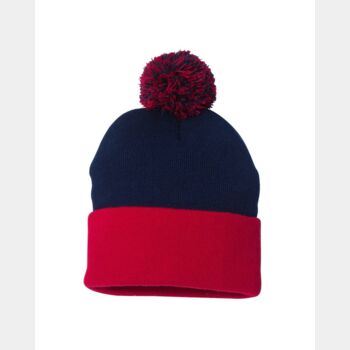 Sportsman Pom-Pom 12" Knit Beanie Thumbnail