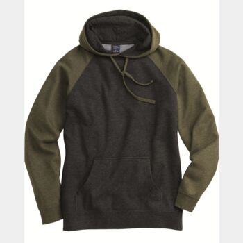 Unisex Raglan Hooded Sweatshirt Thumbnail