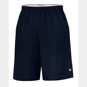 Champion Cotton Gym Shorts with Pockets - 9" Thumbnail