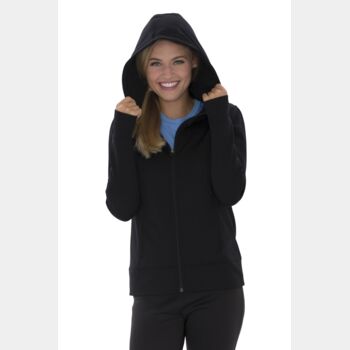 ATC Game Day Ladies' Fleece Full Zip Hooded Sweatshirt Thumbnail