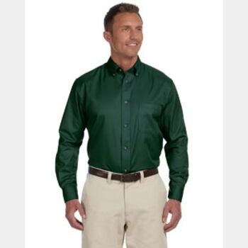 Men's Easy Blend™ Long-Sleeve Twill Shirt with Stain-Release Thumbnail