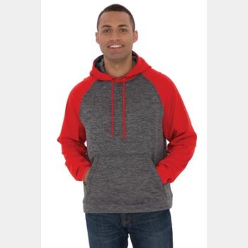 ATC Dynamic Heather Fleece Two Tone Hooded Sweatshirt Thumbnail