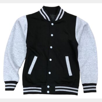 Adult Fleece Varsity Jacket Thumbnail