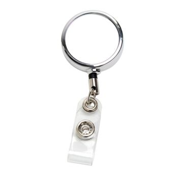 30" Cord Chrome Badge Reel Thumbnail