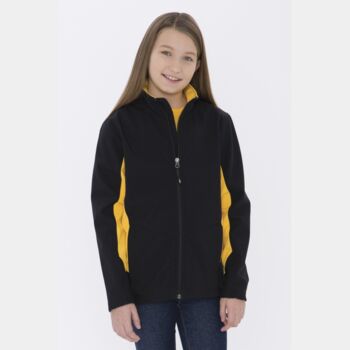 Coal Harbour Everyday Colour Block Soft Shell Youth Jacket Thumbnail